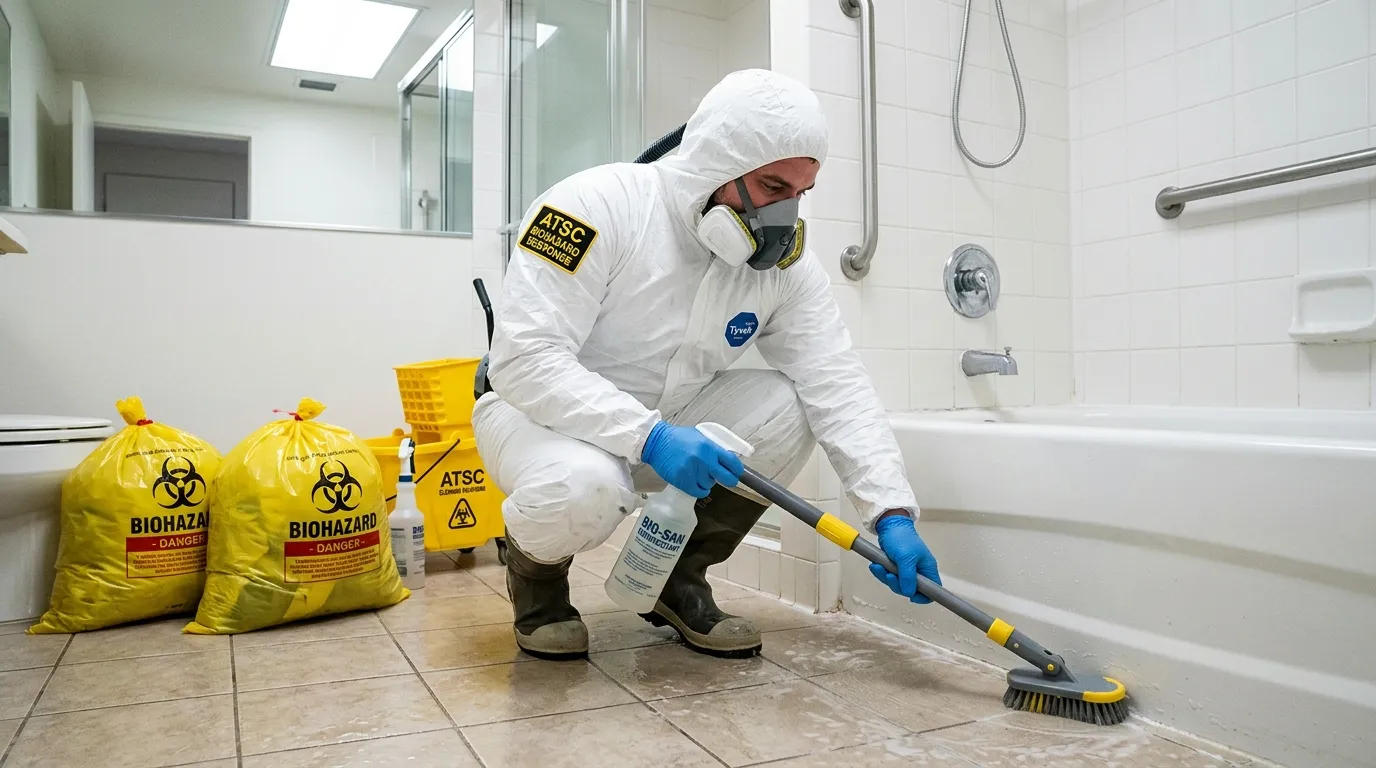 Decontamination equipment deployed for Blood Cleanup in South Oroville